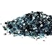 Starfire GlassĀ® 10-Pound 1/4 Inch Cobalt Blue Fire Glass for Fireplace Glass and Fire Pit Glass