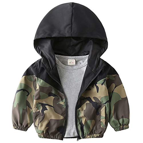 Image of Banibear Boys' Hooded Dinosaur Jacket Windbreaker Outerwear