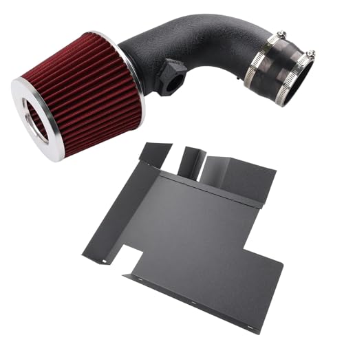 Filtre d'admission d'air froid pour BMW 128i 328i 330i avec tuyau noir