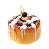 Cinnamon Roll Candle–100 Natural Soy Wax Cinnamon Scented Fall Candles Realistic Food Shaped Candle Gift for Autumn Thanksgiving Home Decor