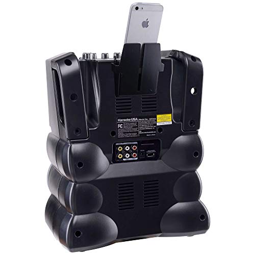 Karaoke Usa Karaoke System - Portable, Black (Gf844) #TOP7