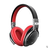 Mit und ohne Kabel, freie Umschaltung: Ausgestattet mit einem Audio-Kabelbuchse, die an ein Mobiltelefon oder Computer einfach verbinden können, kann das Headset ausgeschaltet werden, und Sie können ohne Einschalten Bluetooth Musik hören.