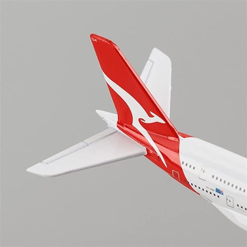 Miniatura 5 de ZEZEFUFU 1400 Escala A380 Qantas Modelo de Avión Simulación Avión Modelo de Avión Modelo de Avión Modelo de Avión Casa Oficina Decoración Regalos
