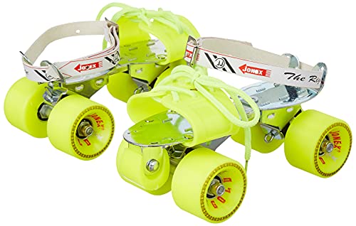 Image of JONEX Roller Skates, Roller Skates for Kids, Roller Skates for Boys & Girls, Baby Roller Skates, Adjustable Roller Skates, Outdoor & Indoor Illuminating Roller Skates (Gold)