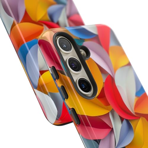 Coque Samsung S24 Jaune rigide feuille de papier découpé protection brillante
