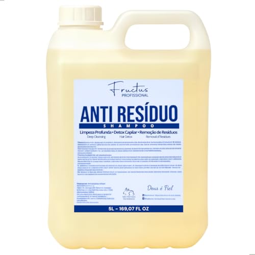 Shampoo Fructus Profissional Anti-Resíduo Salão Lavatório Galão 5L