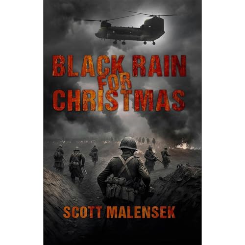 Black Rain For Christmas Audiolibro Por Scott Malensek arte de portada