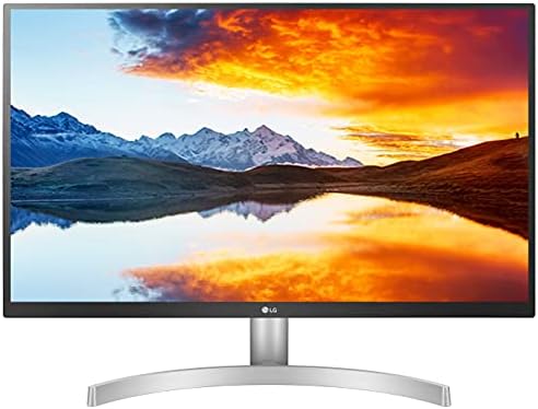 LG UHD 27-Inch Computer Monitor 27UL500-W, IPS Display with AMD FreeSync and HDR10 Compatibility, White