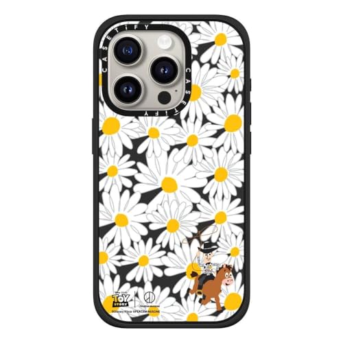 CASETiFY �C���p�N�g iPhone 15 Pro �P�[�X [TOY STORY | PEACEMINUSONE Co-lab/MagSafe�Ή�/���^ �y��/�ϏՌ�] - Scenery Case - �}�b�g�u���b�N