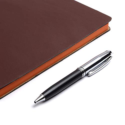 Image of COI Diary Brown A5 Notebook - Unique Multipurpose Stationery, New Year Diary for Office Going Men and Women with Pen.