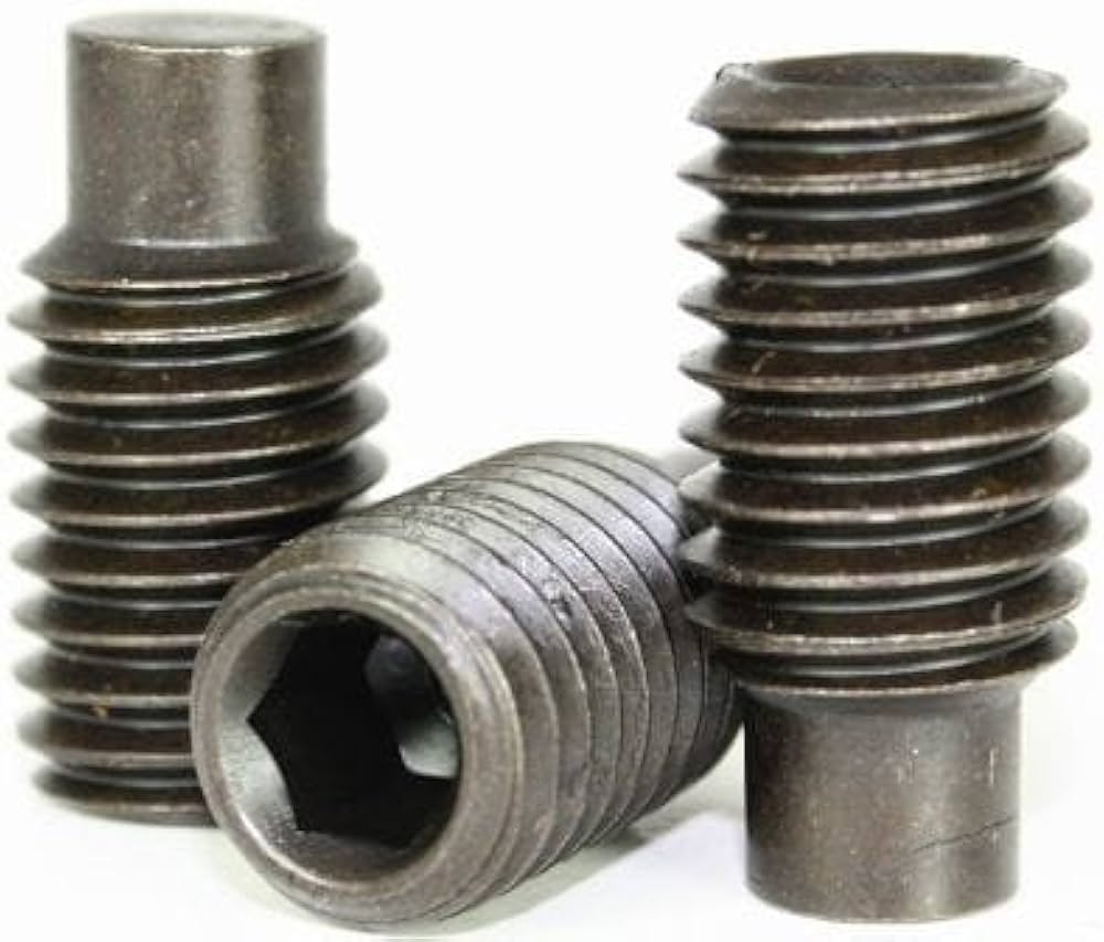 Amazon.com: Socket Set Screws, Full Dog Point, 1/4-28 x 5/16