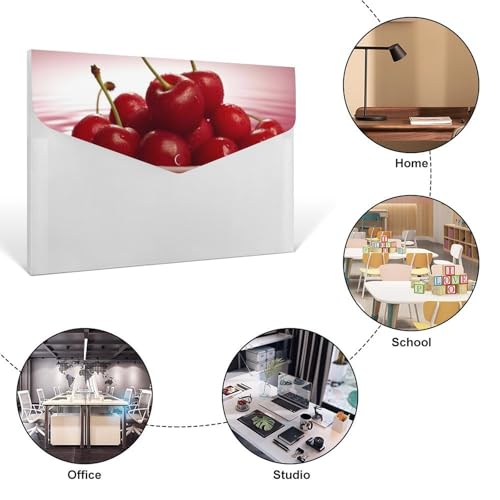 Fournitures de bureau : trieur A4 extensible avec poches de rangement - 3