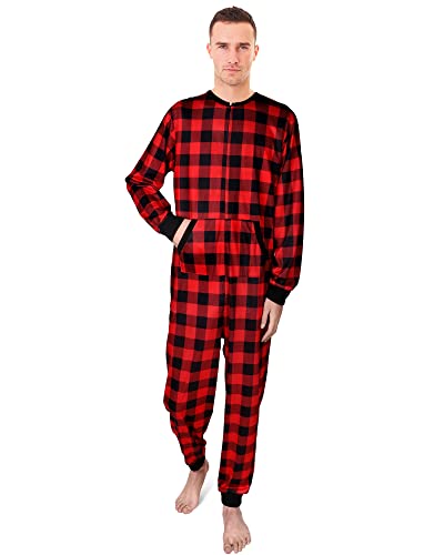 Haysandy Family Matching Christmas Pajamas Buffalo Plaid Cozy Pajamas for Families with Adult Members4