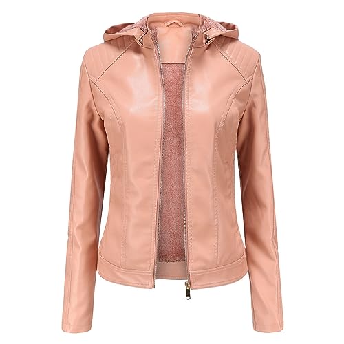 Manteau de moto cintré contre le froid avec doublure polaire douce