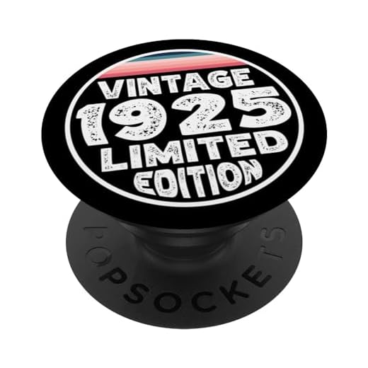 Edición especial limitada Birthday Born in 1925 PopSockets PopGrip Intercambiable