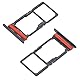 jbTec Dual SIM-Tray/SD-Card kompatibel mit Samsung Galaxy A16 5G - Kartenhalter Slot Schlitten Rahmen, Farbe:Schwarz (Blue Black)