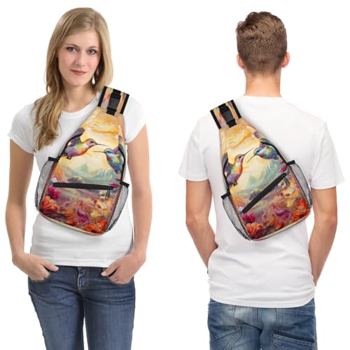 Bolso cruzado unisex para viaje y senderismo miniatura 7