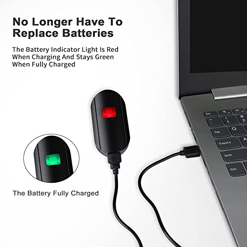 Bike Lights Set 1500Lm Usb Rechargeable Bicycle Headlight & Tail Light Waterproof 5 Lighting Modes Fits Bicycles For Road And Mountain(Cool Black) #TOP5