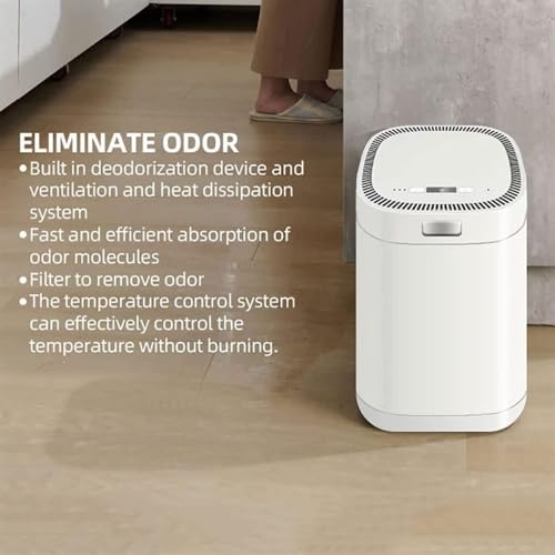 2.5L Smart Waste Compost Bin, Electric Kitchen Composter, Indoor Countertop Automatic Food Waste Processor, Transform Rubbish to Compost with Single Button for Apartment Home, Tidy & Odourless - Image 2