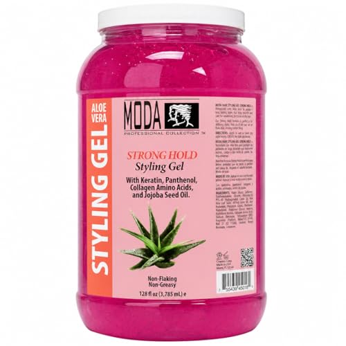 MODA Hair Styling Gel & Treatment 128 Oz