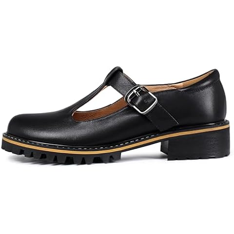 Sailimy Women's T Strap Mary Janes Cover