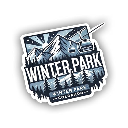 Winter Park Colorado Sticker – Waterproof Vinyl Decal for