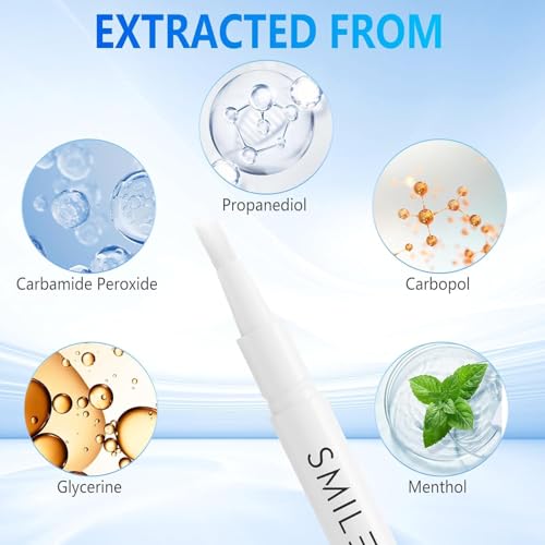 Image of Professional Teeth Whitening Pen - Transform Your Smile. Cost-Effective Set of 2 Pens ,Travel-Friendly and Precise Application for Whiter Teeth