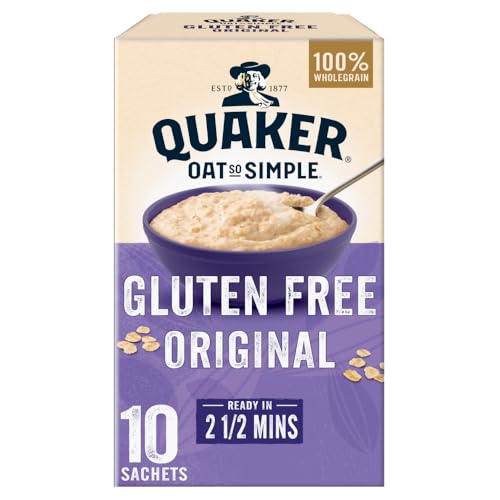 Quaker Oats So Simple Gluten Free Porridge Sachets, 10 x 35 g