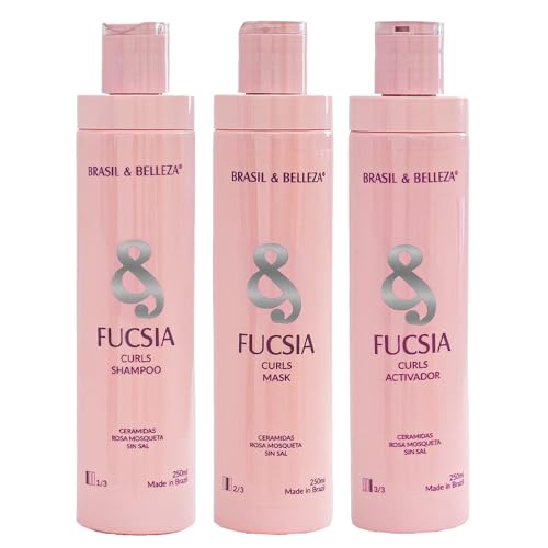 Pack B&B Fucsia Rizos Champú + Mascarilla + Activador Rizos
