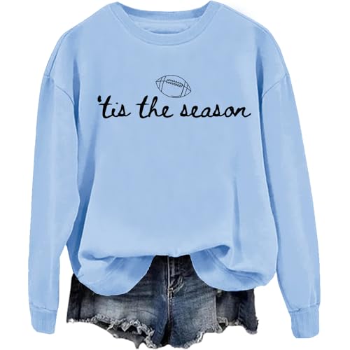 Tis The Season Sweatshirt Stamp Tis The Season Football Hoodie