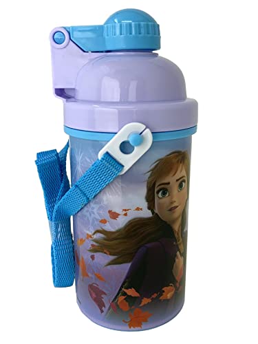 Disney Frozen Anna And Elsa Backpack School Supplies Set For Girls ~ Bundle With 16" Frozen School Bag, Lunch Bag, Plastic Water Bottle, Frozen Stickers, And More. #TOP3