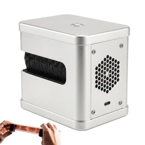 Limpiador eléctrico antiestático para películas que elimina el polvo con cerdas de nailon
