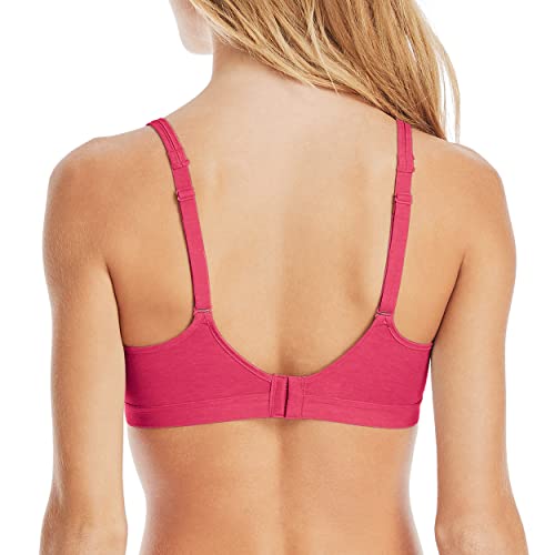Image of Hanes Women's X-Temp Wireless Bra, Cooling Mesh T-Shirt Bra, ComfortFlex Fit Wirefree Bra