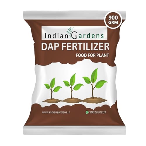 Image of Indian Gardens - Bio DAP Fertilizer for All Purpose Home Plants & Gardening Purpose 100% Water Soluble Fertilizer - 900 Grams