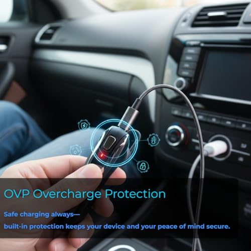 Auricular Bluetooth In Ear BEVCEFCC BT-XCALL Negro miniatura 3