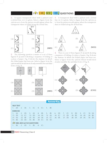 Image of MTG Class-9 Reasoning Mastery Book | SOF IMO, ICSO & iso Question Included | Useful For All Olympiads & Talent Search Exam 2026-27
