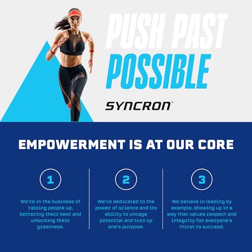 Syncron Pre Workout Sports Drink Backed by Shohei Ohtani, Aluminum Bottle, No Sugar & Caffeine Free Pre Workout Drink, L-Arginine, L-Citrulline & BCAAs, Watermelon Kiwi & Grapefruit, 6 Pack, 2 oz