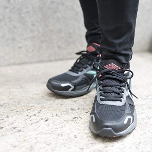 Steel Edge Walking Shoes for Women, Solid Rubber Arch Support Shoes for Women, Comfortable Insole Women's Shoes, Mesh Fabric Running Shoes for Women, Trail Specific Design Shoes Black - Thumbnail 7