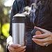 Wacaco Nanovessel, 3-in-1 Vacuum Insulated Flask, Compatible with Nanopresso -304 Stainless Steel- Tumbler, Tea Infuser and Water Tank, Travel Coffee Bottle, Camping Espresso Accessory, 7 oz Capacity