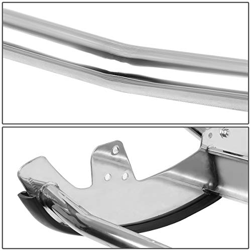 Image of DNA MOTORING GRILL-G-074-SS Stainless Steel Front Bumper Brush Grille Guard Compatible with 07-13 Silverado 1500