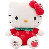 【Hellokitty Plüschtier】: Unser komfortabler Hellokitty ist ein süßes Plüschspielzeug, das kleine Kinder verrichten soll.Dieses Plüschspielzeug ist super weich für Babys zum Kuscheln, einschlafen mit und beruhigen.