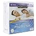 Hanna Kay Premium 100% Waterproof Mattress Protector ,Hypoallergenic - 10 Year Warranty Queens Size