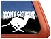 Adopt a Greyhound Rescue Dog Vinyl Window Decal Sticker