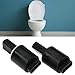 YINETTECH 4pcs 12K 13K Toilet Seat Rotary Damper Hinge 47x20mm for Left Right Side