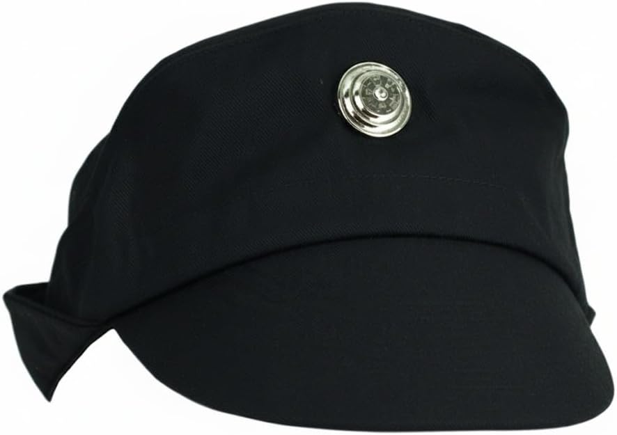 Star Wars Imperial Officer Cap Hat Wear Costume Black Grey, Black, Size Large - Image 3