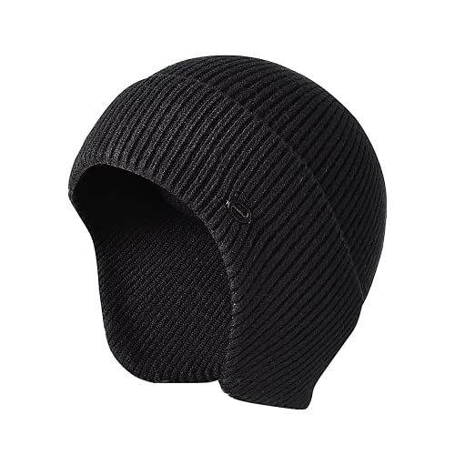 Winter Beanie Hats for Men Outdoor Stretchy Knit...