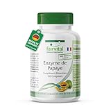 Fairvital | Enzyme de papaye VEGAN - Fortement dosé - 100 comprimés - avec de la papaïne, amylase et protéase