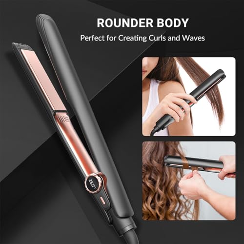 Plancha de Pelo Profesional con Temperatura Ajustable y Recubrimiento Cerámico miniatura 6