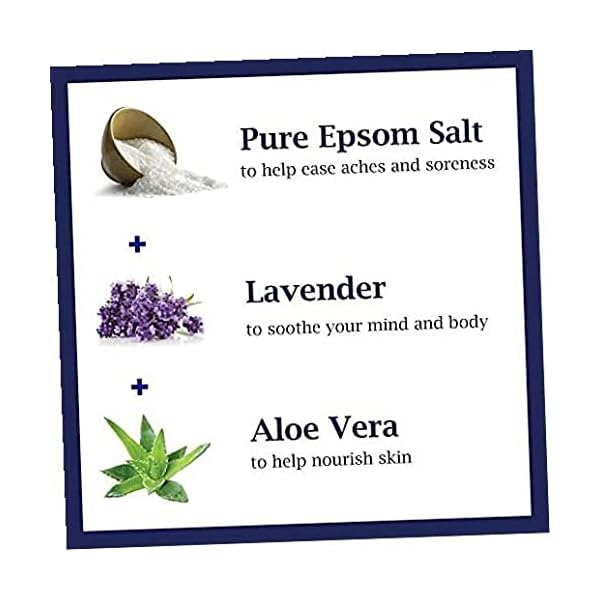 Dr Teal’s Foaming Bath with Pure Epsom Salt, Soothe & Sleep with Lavender, 34 fl oz, Purple - Image 4