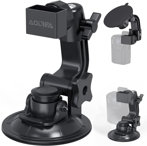 Aolbea Body Camera Mount with Washable Sticky Gel for P100